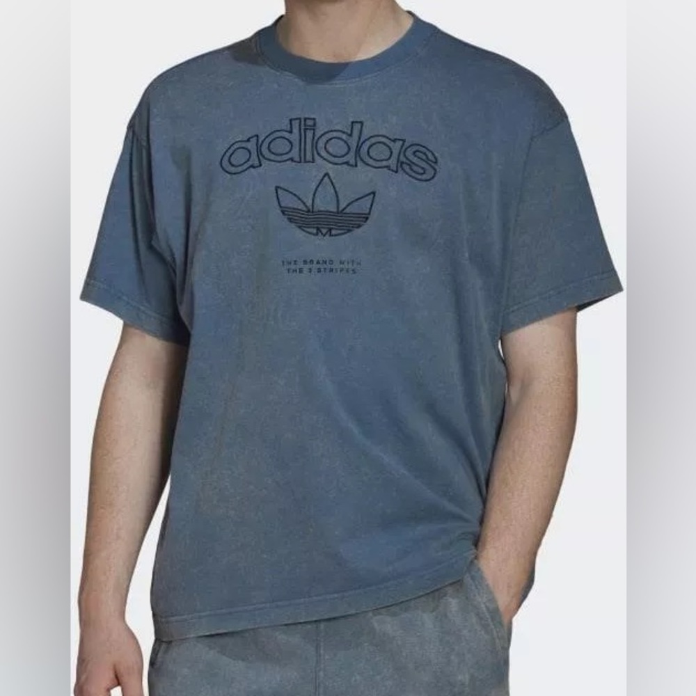 Adidas Collegiate Garment Wash Originals Tee | Men’s Size Small